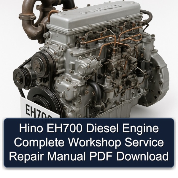 Hino EH700 Diesel Engine Complete Workshop Service Repair Manual PDF Download