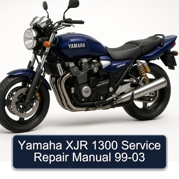 Yamaha XJR 1300 Service Repair Manual 99-03