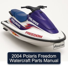 2004 Polaris Freedom Watercraft Parts Manual