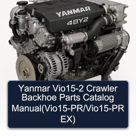 Yanmar Vio15-2 Crawler Backhoe Parts Catalog Manual(Vio15-PR/Vio15-PR EX)