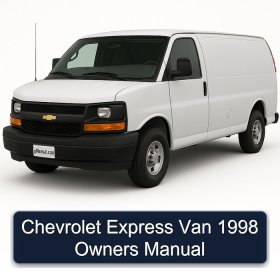 Chevrolet Express Van 1998 Owners Manual