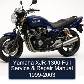 Yamaha XJR-1300 Full Service & Repair Manual 1999-2003