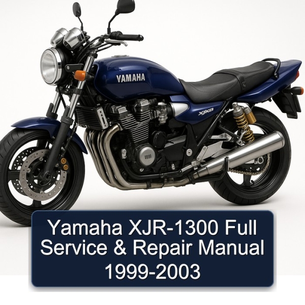 Yamaha XJR-1300 Full Service & Repair Manual 1999-2003
