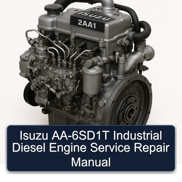 Isuzu AA-6SD1T Industrial Diesel Engine Service Repair Manual