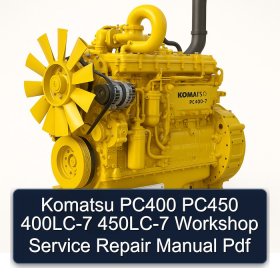 Komatsu PC400 PC450 400LC-7 450LC-7 Workshop Service Repair Manual Pdf