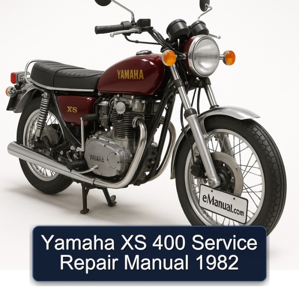 Yamaha XS 400 Service Repair Manual 1982