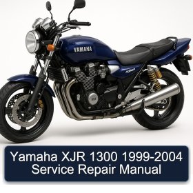 Yamaha XJR 1300 1999-2004 Service Repair Manual