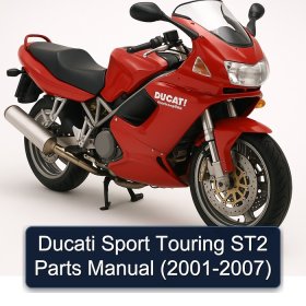 Ducati Sport Touring ST2 Parts Manual (2001-2007)