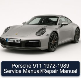 Porsche 911 1972-1989 Service Manual/Repair Manual