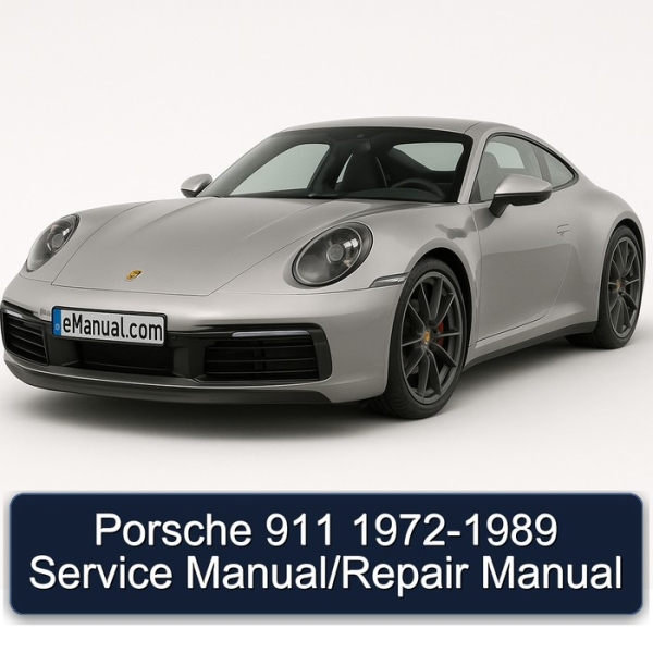 Porsche 911 1972-1989 Service Manual/Repair Manual