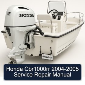 Honda Cbr1000rr 2004-2005 Service Repair Manual