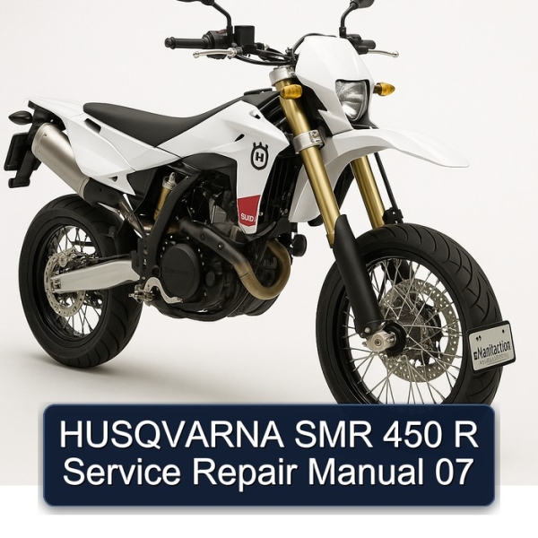 HUSQVARNA SMR 450 R Service Repair Manual 07