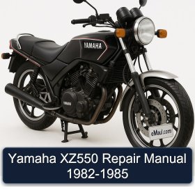 Yamaha XZ550 Repair Manual 1982-1985