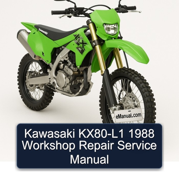 Kawasaki KX80-L1 1988 Workshop Repair Service Manual
