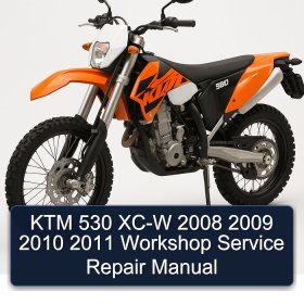 KTM 530 XC-W 2008 2009 2010 2011 Workshop Service Repair Manual