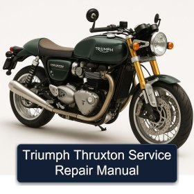 Triumph Thruxton Service Repair Manual