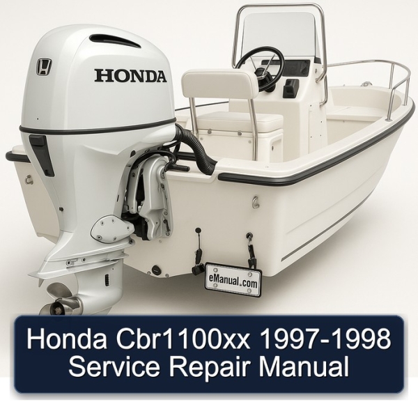 Honda Cbr1100xx 1997-1998 Service Repair Manual