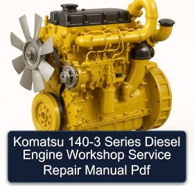 Komatsu 140-3 Series Diesel Engine Workshop Service Repair Manual Pdf