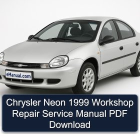Chrysler Neon 1999 Workshop Repair Service Manual PDF Download