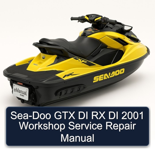 Sea-Doo GTX DI RX DI 2001 Workshop Service Repair Manual