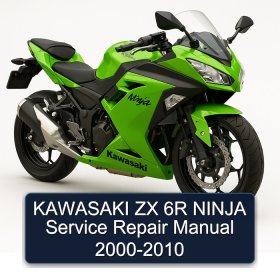 KAWASAKI ZX 6R NINJA Service Repair Manual 2000-2010