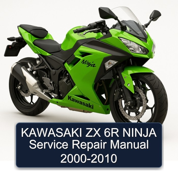 KAWASAKI ZX 6R NINJA Service Repair Manual 2000-2010