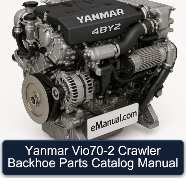 Yanmar Vio70-2 Crawler Backhoe Parts Catalog Manual