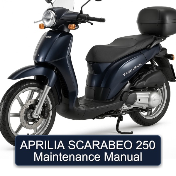 APRILIA SCARABEO 250 Maintenance Manual