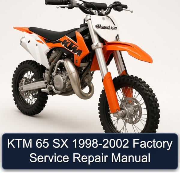 KTM 65 SX 1998-2002 Factory Service Repair Manual