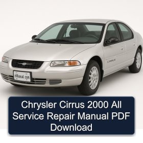Chrysler Cirrus 2000 All Service Repair Manual PDF Download