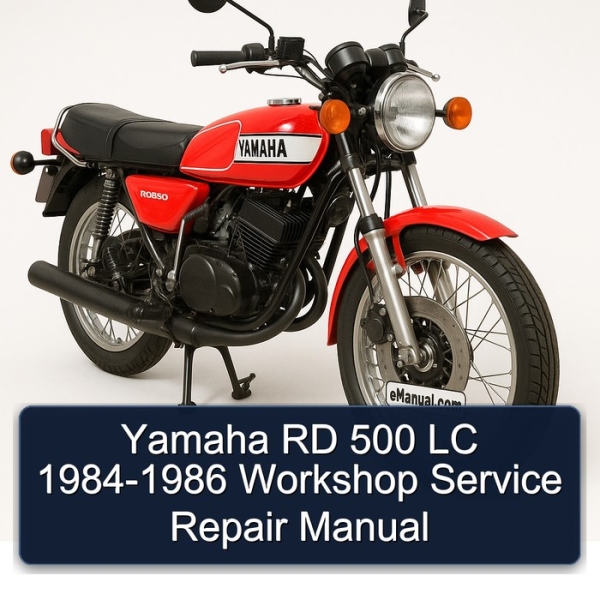 Yamaha RD 500 LC 1984-1986 Workshop Service Repair Manual