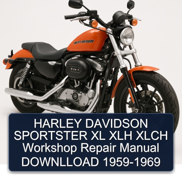 HARLEY DAVIDSON SPORTSTER XL XLH XLCH Workshop Repair Manual DOWNLLOAD 1959-1969