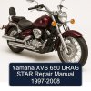 Yamaha XVS 650 DRAG STAR Repair Manual 1997-2008