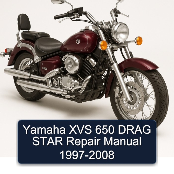 Yamaha XVS 650 DRAG STAR Repair Manual 1997-2008