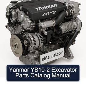 Yanmar YB10-2 Excavator Parts Catalog Manual
