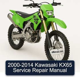 2000-2014 Kawasaki KX65 Service Repair Manual