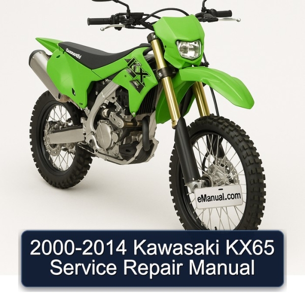 2000-2014 Kawasaki KX65 Service Repair Manual