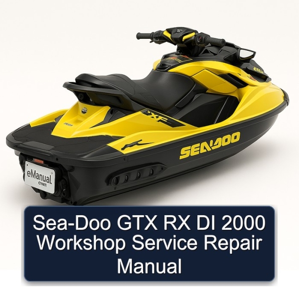 Sea-Doo GTX RX DI 2000 Workshop Service Repair Manual