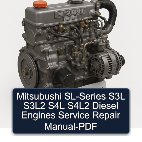 Mitsubushi SL-Series S3L S3L2 S4L S4L2 Diesel Engines Service Repair Manual-PDF