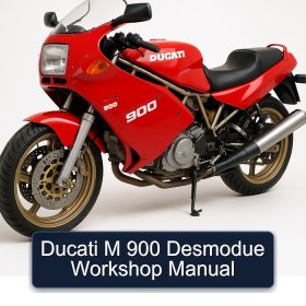 Ducati M 900 Desmodue Workshop Manual