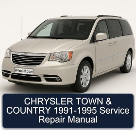 CHRYSLER TOWN & COUNTRY 1991-1995 Service Repair Manual