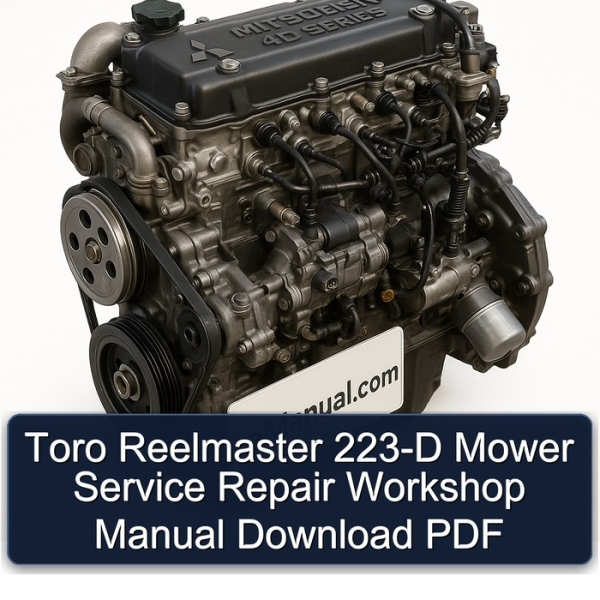 Toro Reelmaster 223-D Mower Service Repair Workshop Manual Download PDF