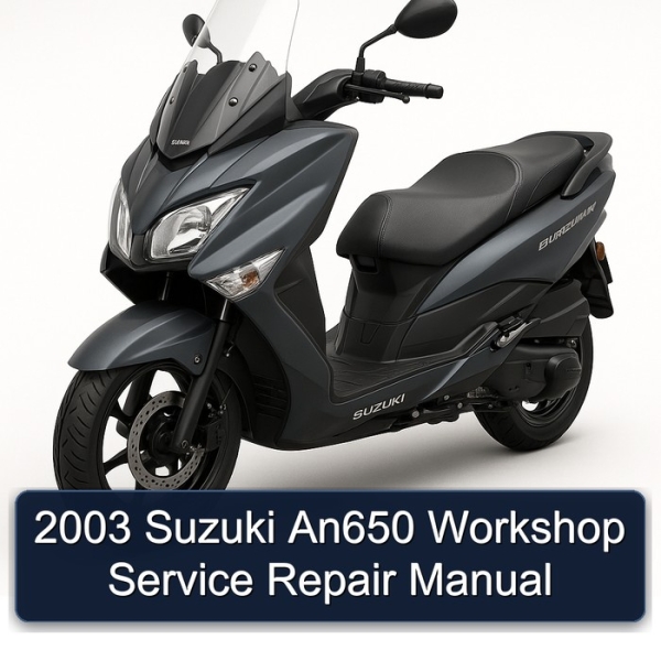 2003 Suzuki An650 Workshop Service Repair Manual