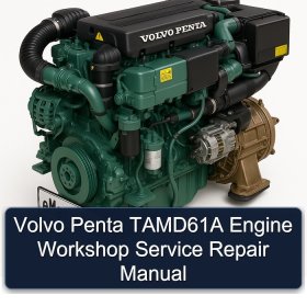Volvo Penta TAMD61A Engine Workshop Service Repair Manual