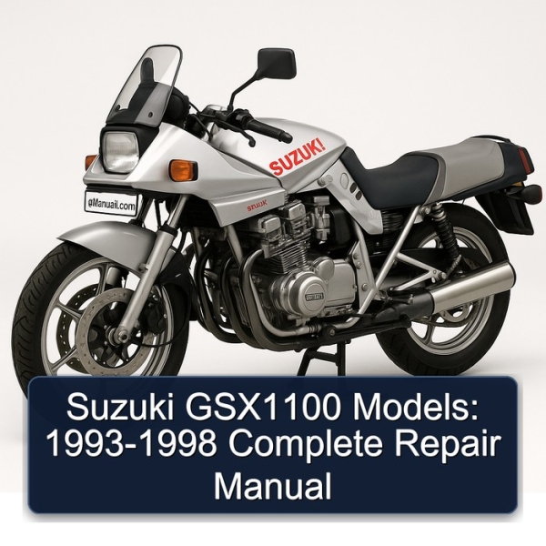 Suzuki GSX1100 Models: 1993-1998 Complete Repair Manual