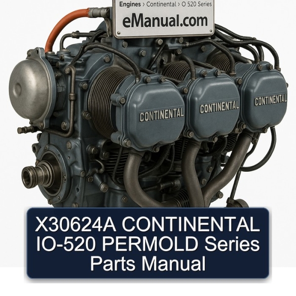 X30624A CONTINENTAL IO-520 PERMOLD Series Parts Manual