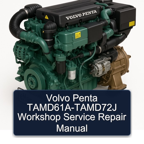 Volvo Penta TAMD61A-TAMD72J Workshop Service Repair Manual