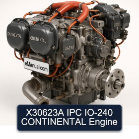 X30623A IPC IO-240 CONTINENTAL Engine