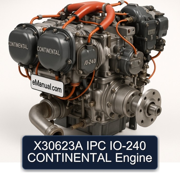 X30623A IPC IO-240 CONTINENTAL Engine