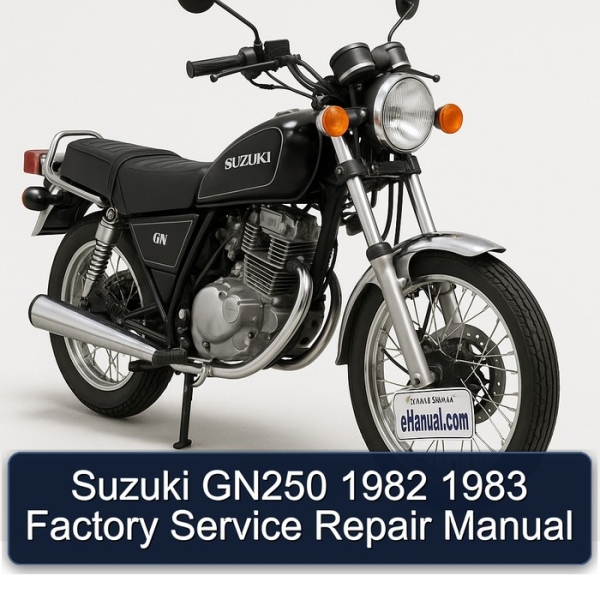 Suzuki GN250 1982 1983 Factory Service Repair Manual